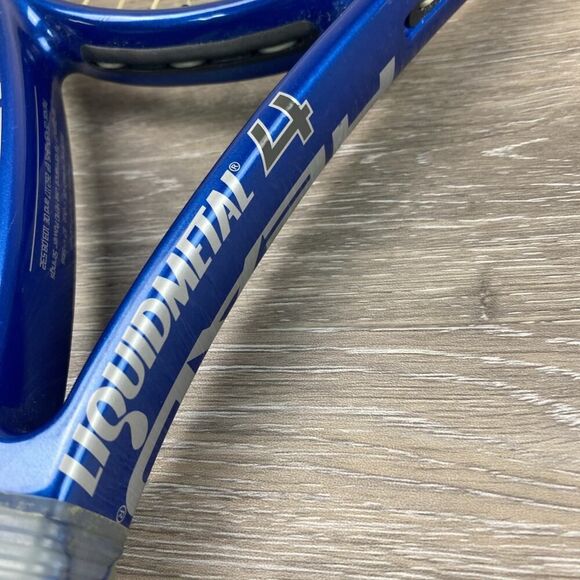 HEAD LIQUID METAL 4 Tennis Racquet 4 5/8 Grip Mid Plus Nice - Picture 6 of 9